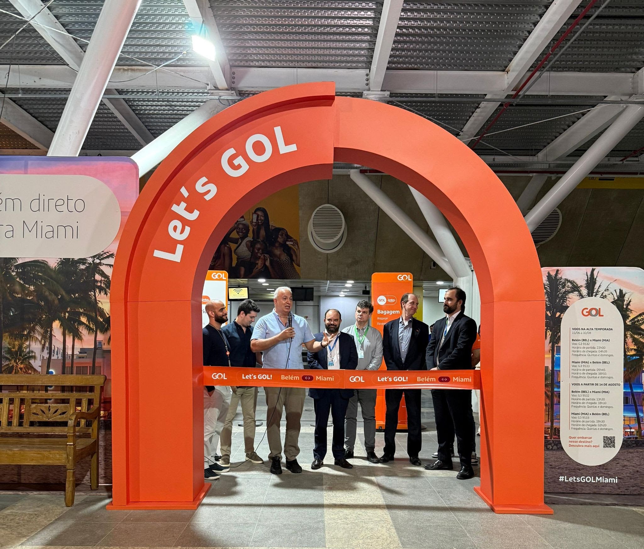 Belém-Miami: GOL opera voo inaugural de sua mais recente rota internacional exclusiva