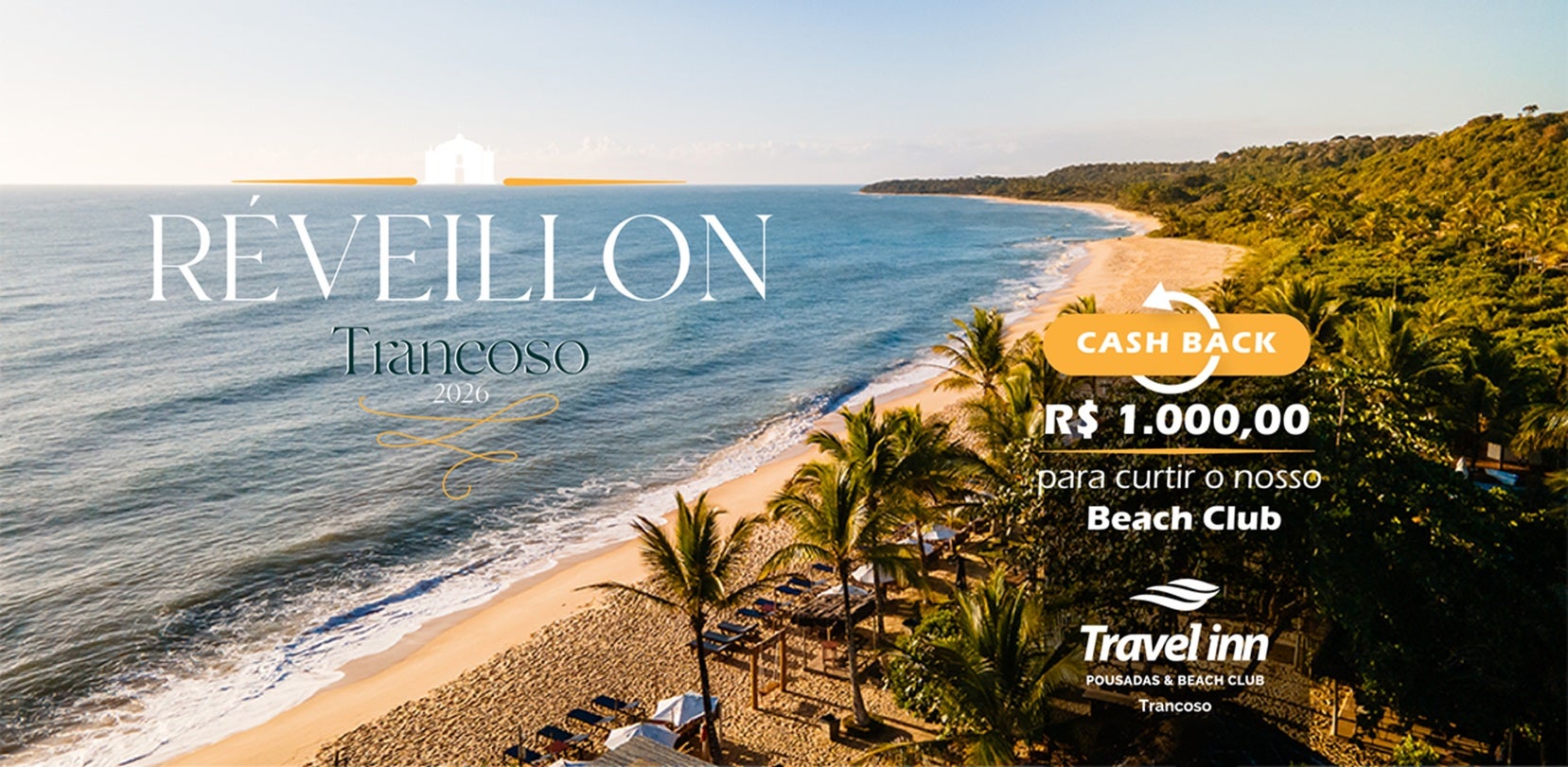 Pousada Travel Inn, em Trancoso, oferece crédito de R$ 1.000,00 para curtir o Réveillon à beira-mar 2 Pousada Travel Inn, em Trancoso, oferece crédito de R$ 1.000,00 para curtir o Réveillon à beira-mar 1