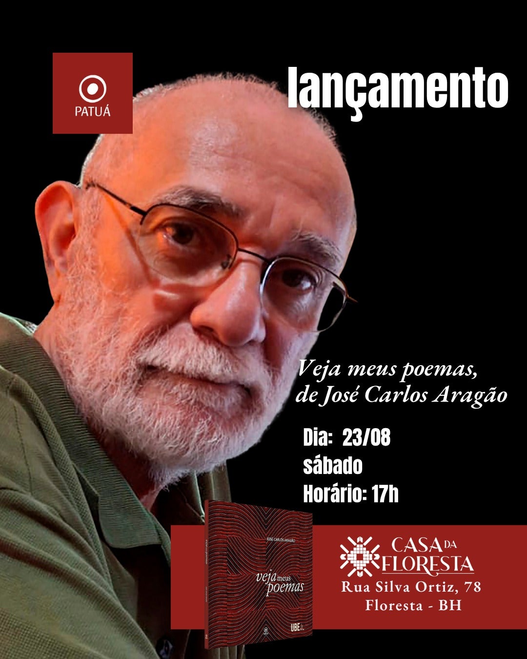 José Carlos Aragão lança novo livro "Veja Meus Poemas" 1