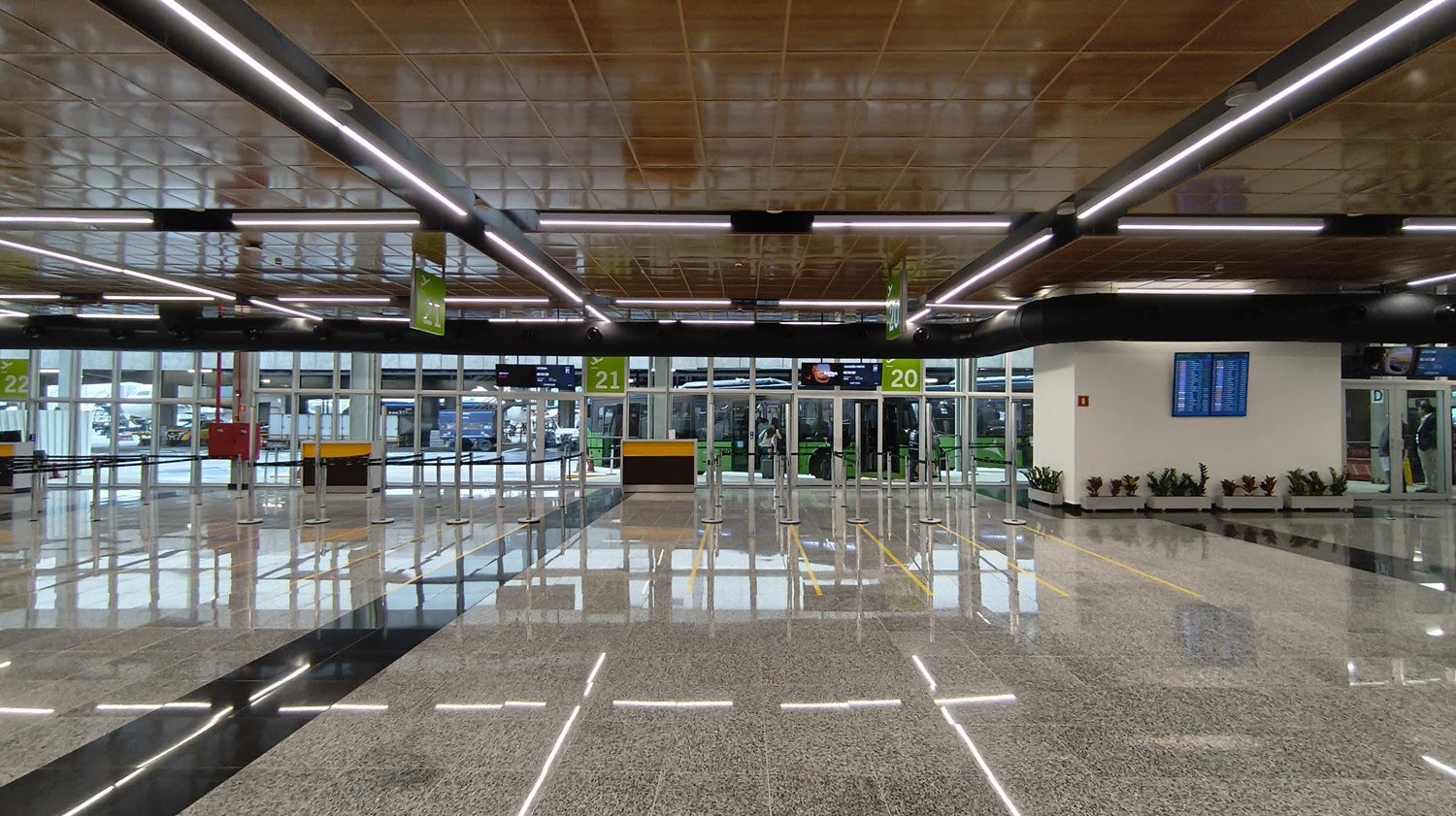 Aeroporto de Congonhas inaugura ampliação da sala de embarque remoto 2 Aeroporto de Congonhas inaugura ampliação da sala de embarque remoto 1