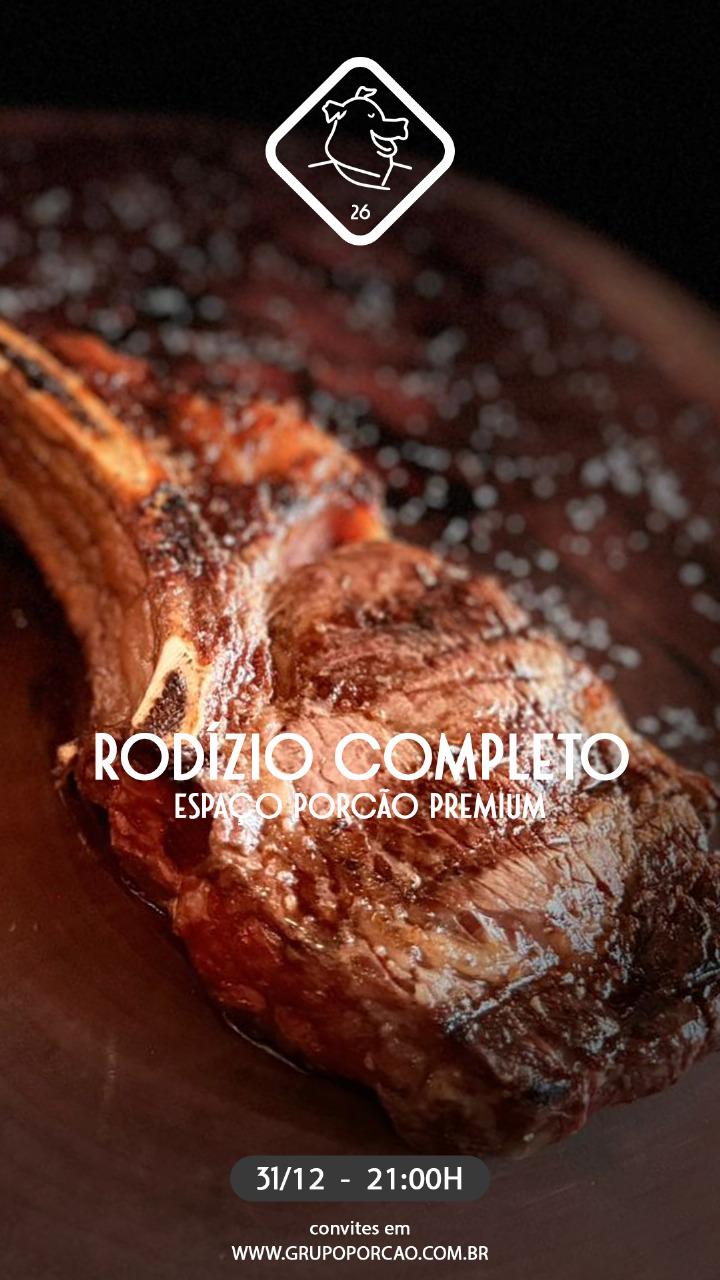 Réveillon Porcão recebe 2026 com seu tradicional all inclusive premium 1
