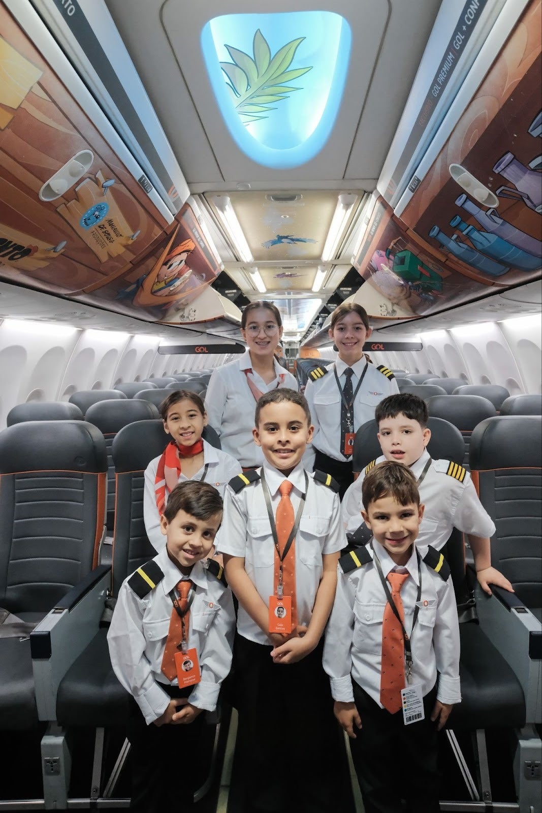 GOL inspira a próxima geração da aviação com voo especial para "mini tripulantes"  1