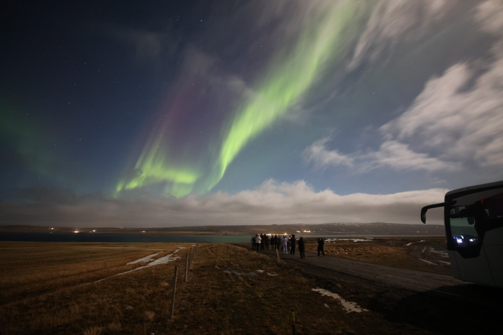 Porque a aurora boreal parece mais intensa nas fotos do que na visão humana? 1