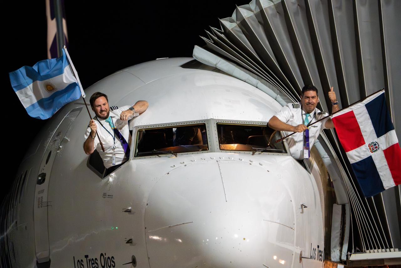 Arajet inaugura sua nova rota direta Córdoba–Punta Cana 1