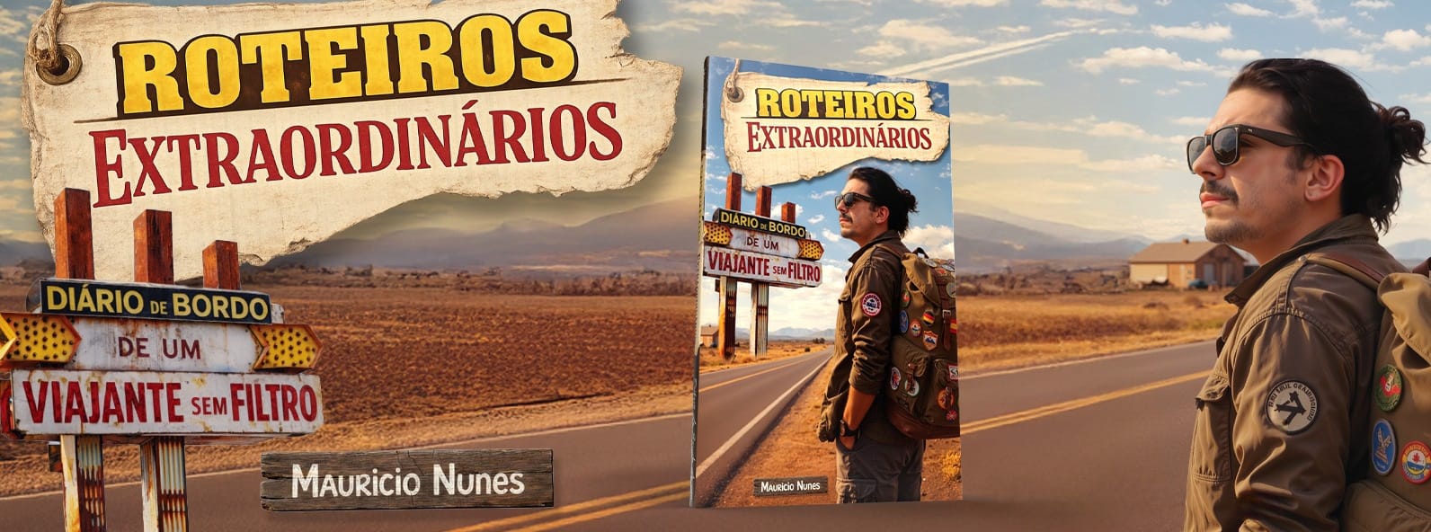 Lançamento do livro "Roteiros Extraordinários - O diário de bordo de um viajante sem filtro" 1