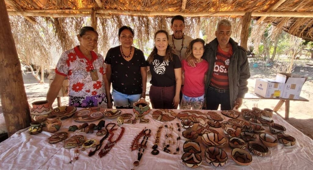 Arte da Natureza leva água até comunidade indígena 4 Arte da Natureza leva água até comunidade indígena 3