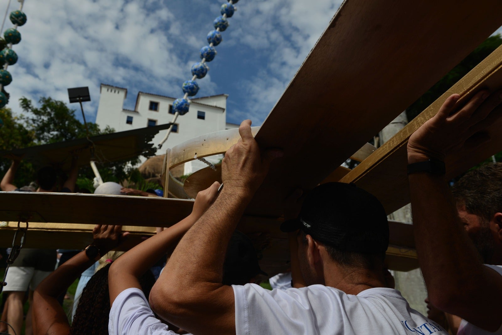 Terço Gigante da Festa da Penha 2026 será inspirado na simplicidade franciscana e terá cor de madeira; saiba detalhes 1