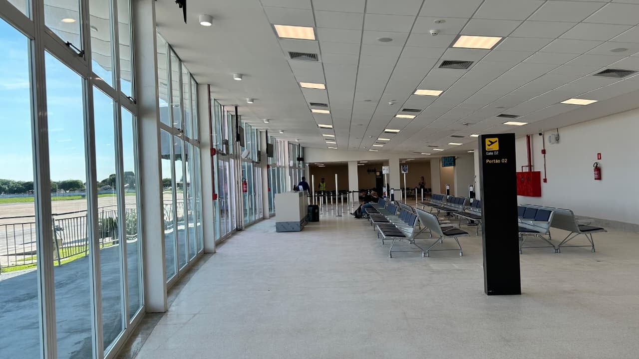 Aeroporto de Corumbá abre novo terminal de passageiros com novos voos comerciais 2 Aeroporto de Corumbá abre novo terminal de passageiros com novos voos comerciais 1