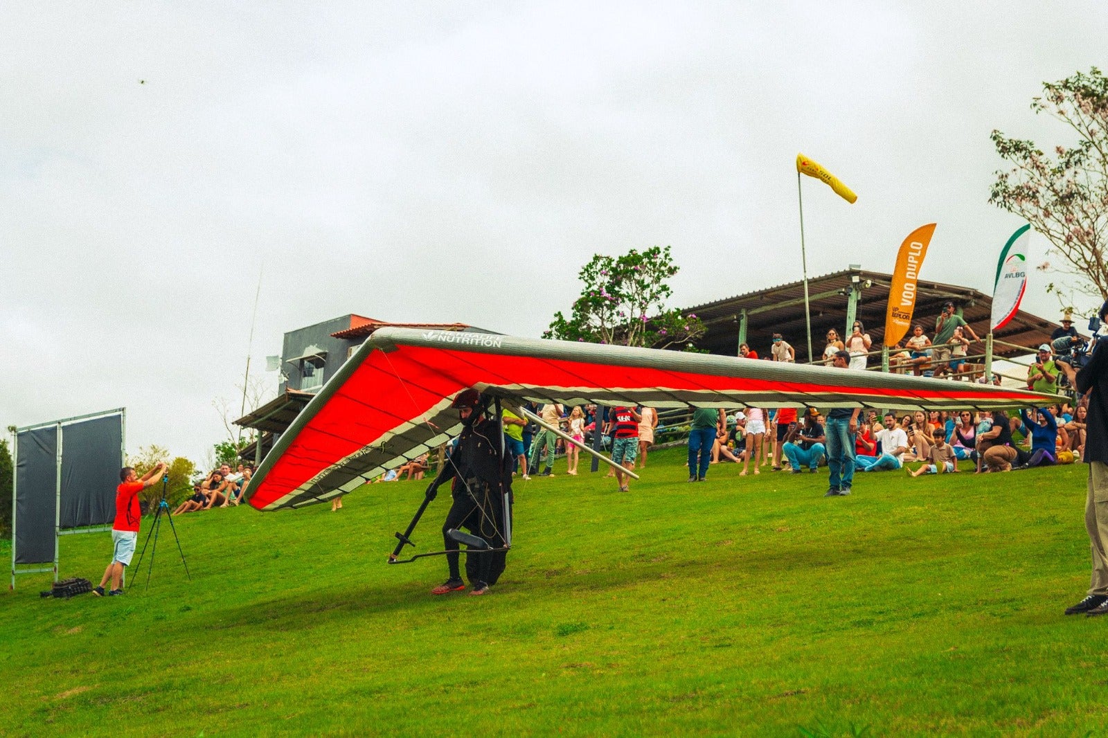 Rampa do Monjolo, em Baixo Guandu, é palco do Campeonato Brasileiro de Asa Delta 1