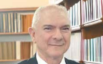 Retrato do historiador Ozório Couto, Vice-Presidente da ABRAJET-MG, eleito Sócio Honorário do IHGP.