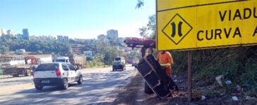 Resíduos na BR-040