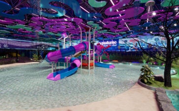 Aqualume no Thermas da Mata estreia em outubro 2 Aqualume no Thermas da Mata com atrações aquáticas em área coberta