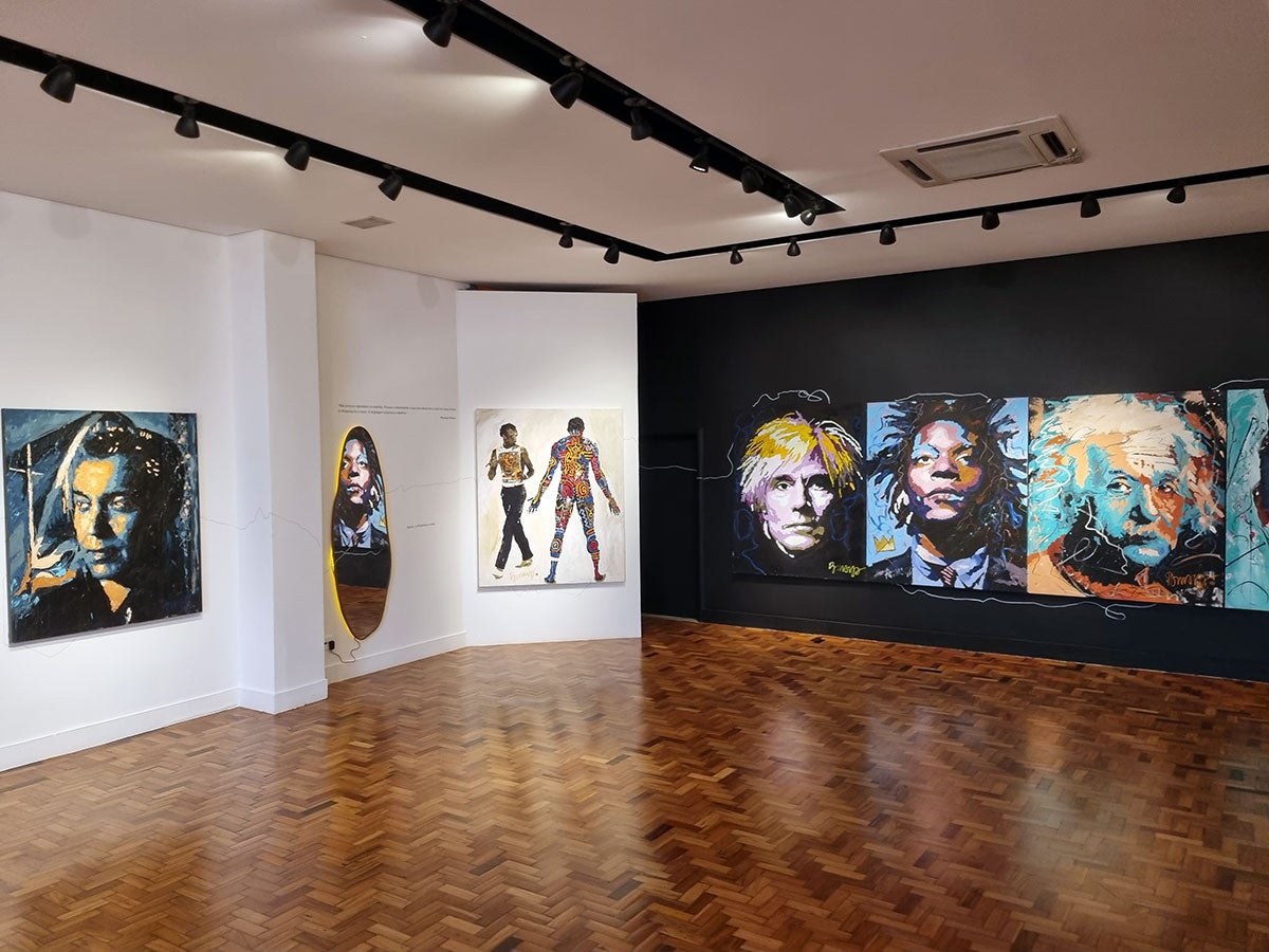 Exposição de Ramaya reúne mais de 50 pinturas em BH 1 exposição de Ramaya