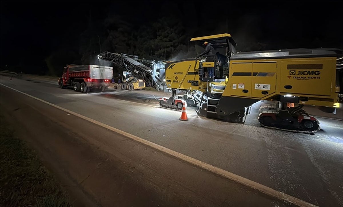 Obras na BR-040