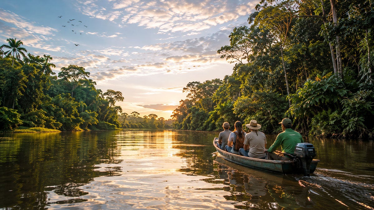 Turismo na Amazônia cresce com força no Pará 1 Turismo na Amazônia em paisagem natural do Pará