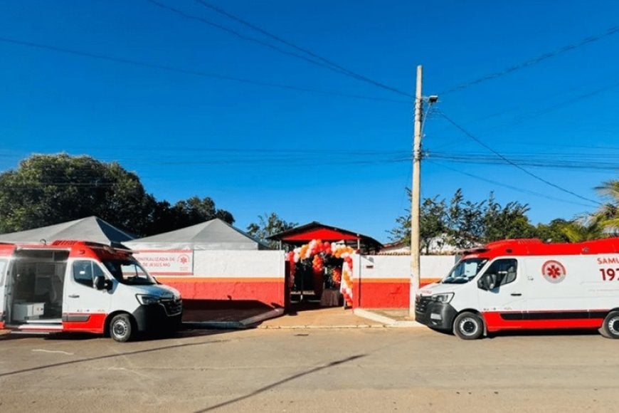 Norte recebe novas ambulâncias do Samu 2 Norte recebe novas ambulâncias do Samu 1