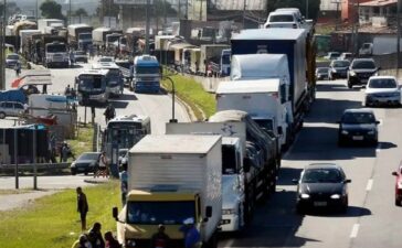 Apagão de caminhoneiros em Minas