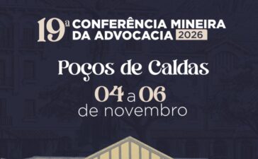 Poços de Caldas recebe a 19ª Conferência Mineira da Advocacia em novembro de 2026