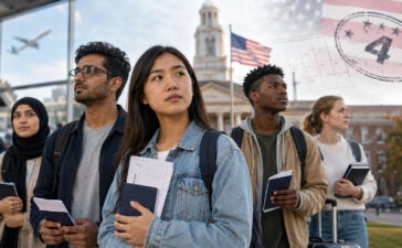 vistos de estudantes nos EUA