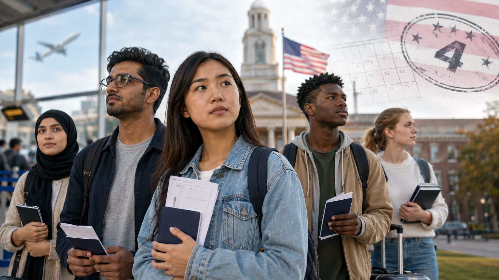 vistos de estudantes nos EUA