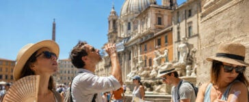 cuidados com calor na Europa