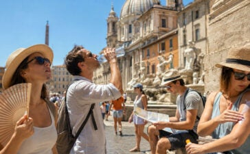 cuidados com calor na Europa