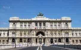 Palácio da Justiça, em Roma, sede da Corte de Cassação da Itália