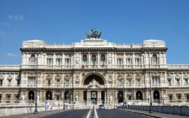 Palácio da Justiça em Roma, sede da Corte de Cassação da Itália