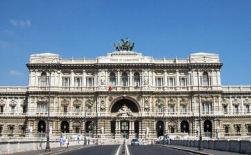 Palácio da Justiça em Roma, sede da Corte de Cassação da Itália