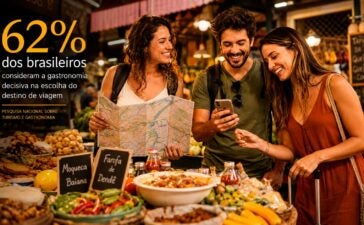 gastronomia na escolha do destino