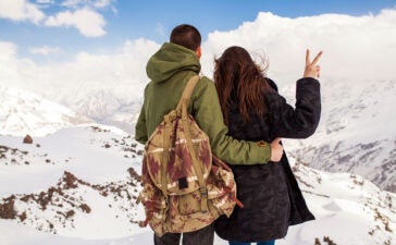 viagem para a neve