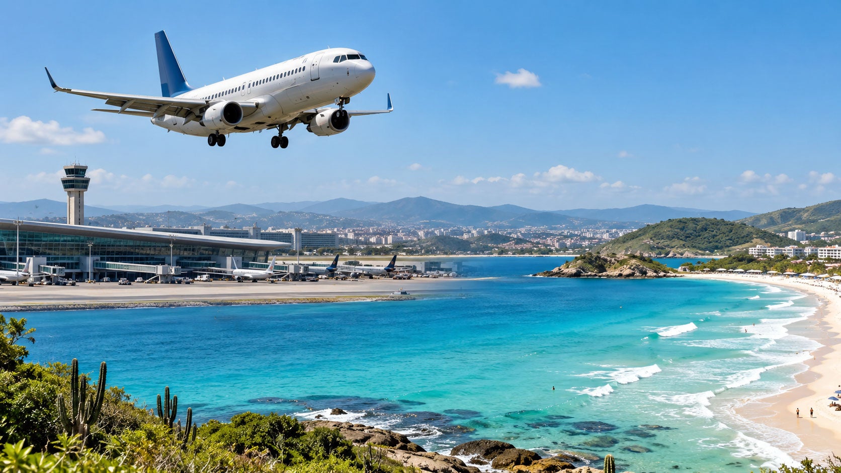 voos diretos para Cabo Frio