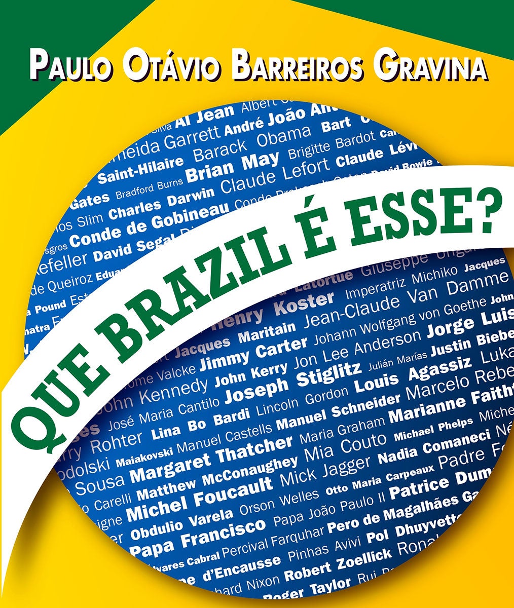 Capa do livro Que Brazil é esse? sobre como estrangeiros veem o Brasil
