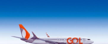Boeing 737 da Gol nos voos entre Assunção e Florianópolis