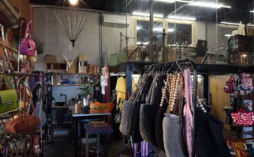 Fachada da Loja Margelo Bolsas, uma das novas lojas no Mercado Novo em Belo Horizonte